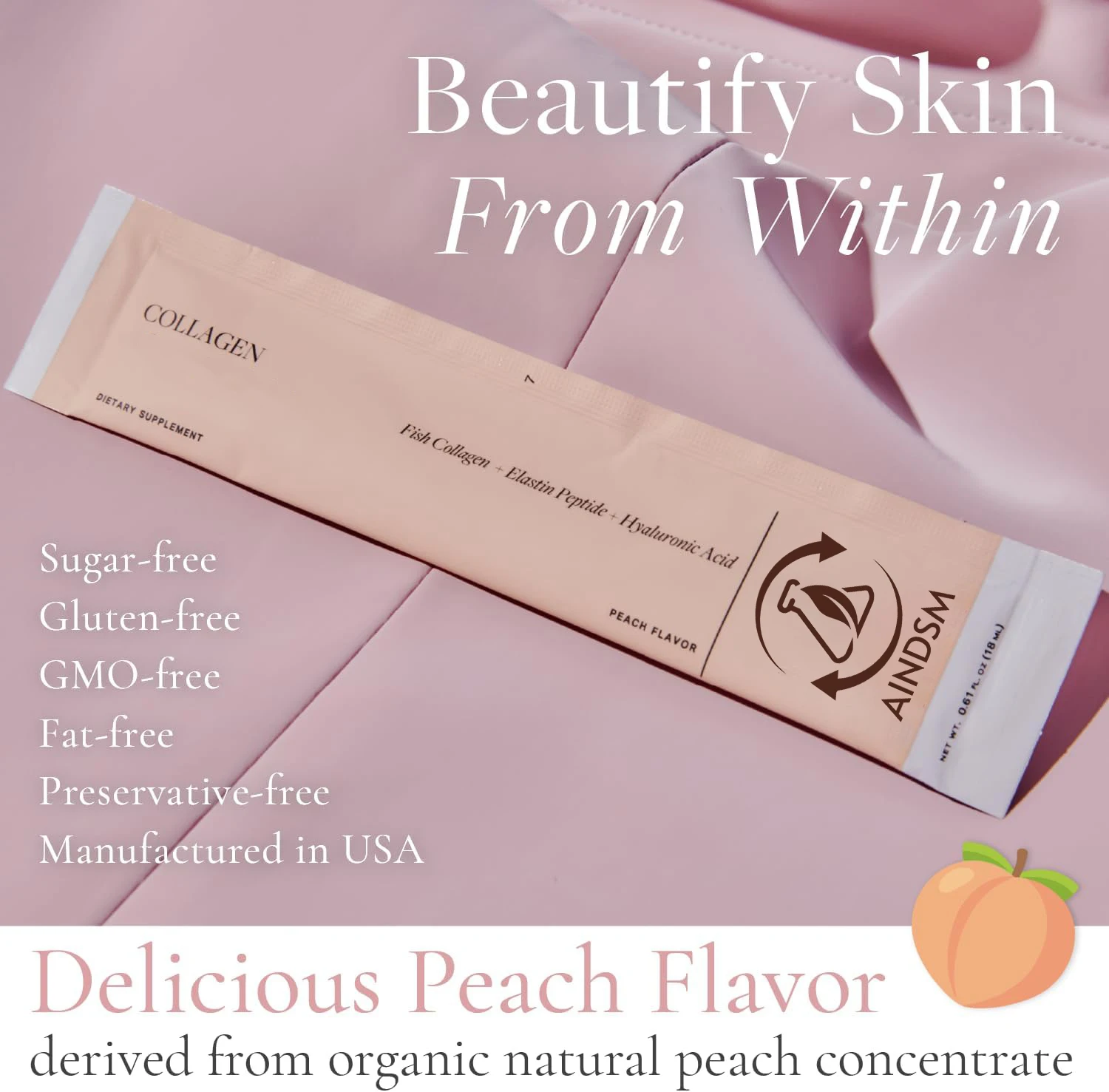 Anti-aging Hyaluronic Collagen Oral Liquid Vitamin C Collagen Peptides Liquid Support Skin Repair Collagen Oral Drink