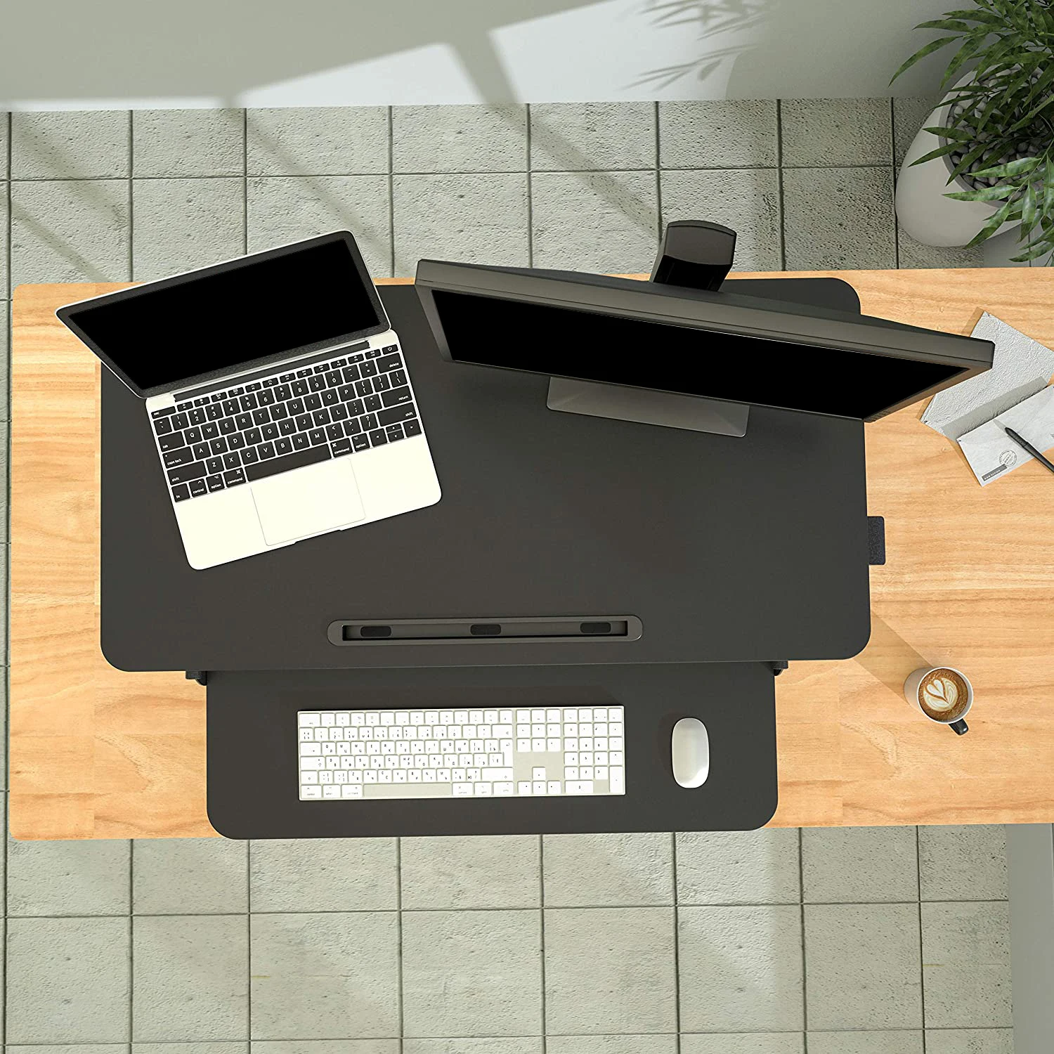 Height Adjustable Desk Sit Stand Up Office Table Design Simple Adjustable Standing Desk