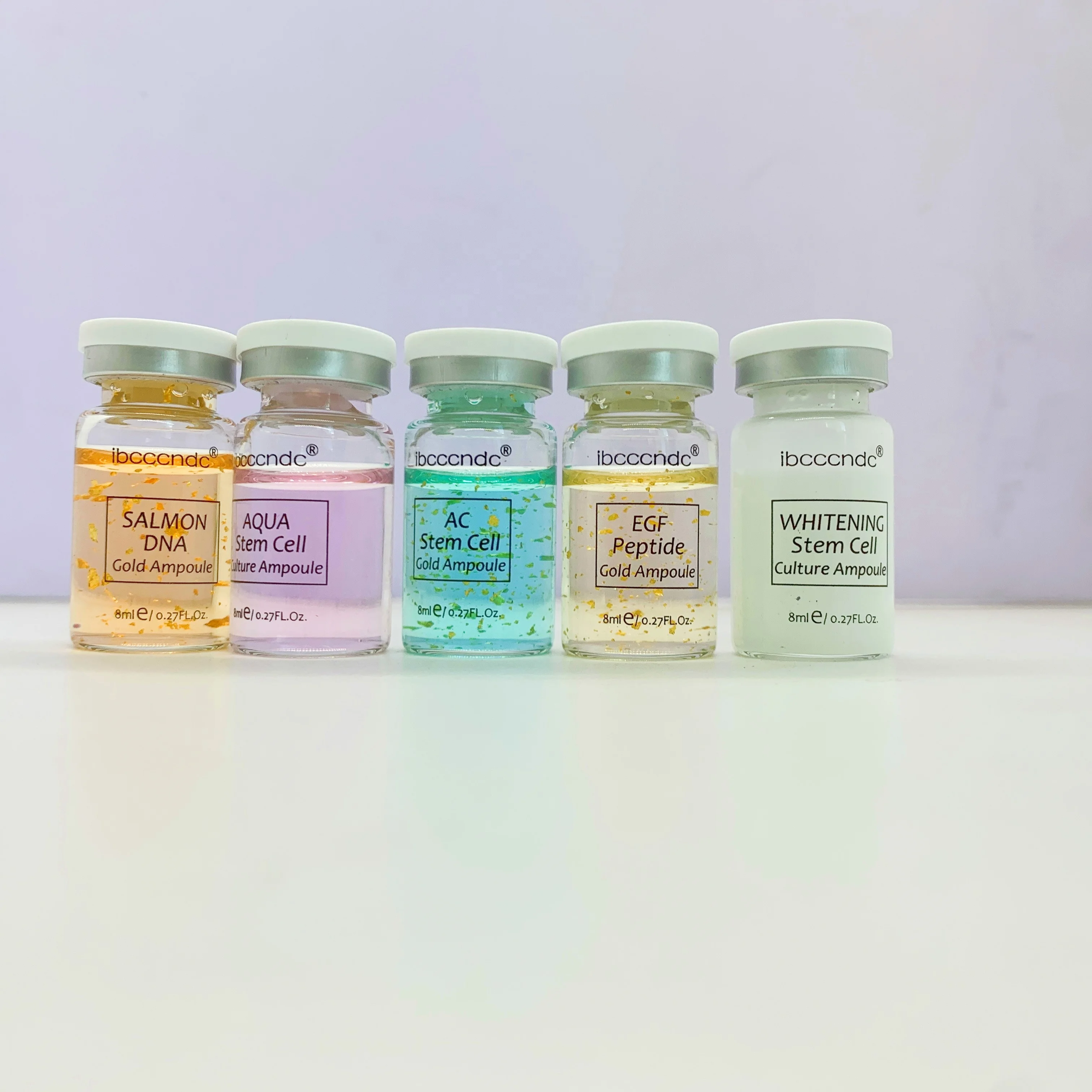 12 PCS Korea Brand bb Cream Women Make Up Foundation Waterproof Whitening Meso Serum Foundation Booster Original Starter Kit