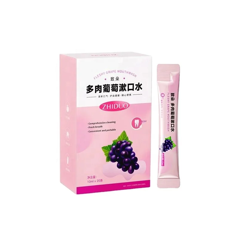 Фирменная марка ZHIDUO Vitality персиковый мясистый виноград ледяной арбуз ополаскиватель для полости рта