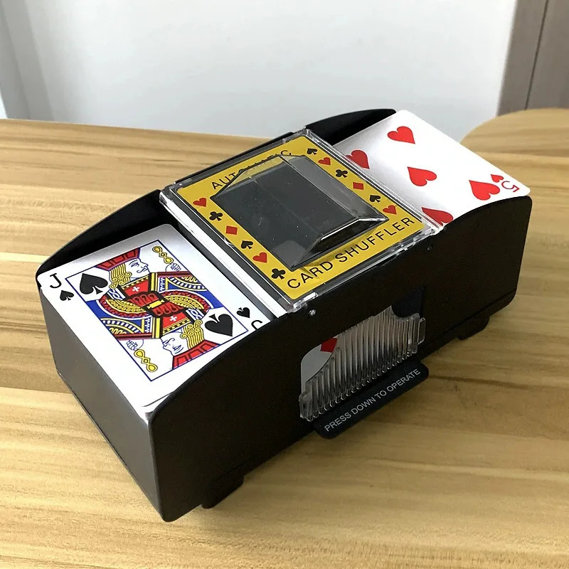 Automatic 6 Decks Play Cards Shuffler For Bridge Card Game Home