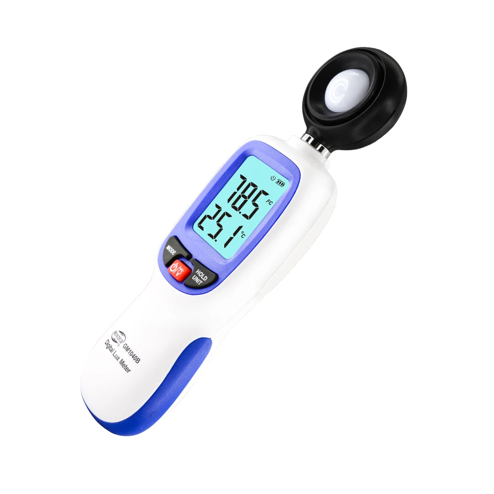 Professional Digital Photometer Illuminometer Max Min Brightness Tester Photography Lighting Test Flow Light Meter Lux