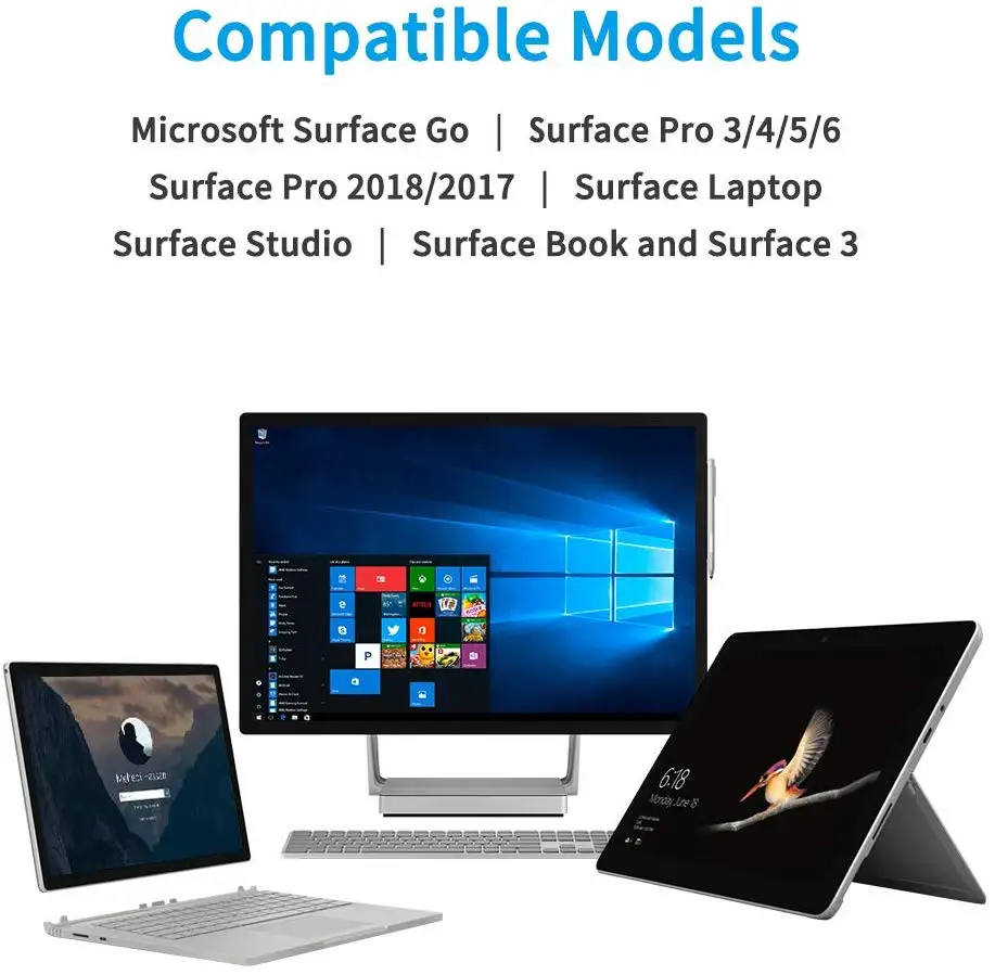 Surface Pen,Surface Stylus Pen 1024 Levels Pressure Sensitivity Aluminum Body Microsoft Surface Pro 2017,Surface Pro 5,