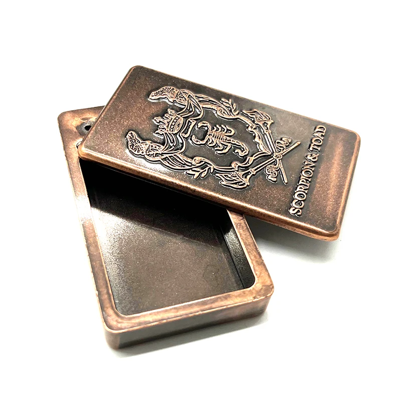 Magnetic Refill Cigarette Case Metal