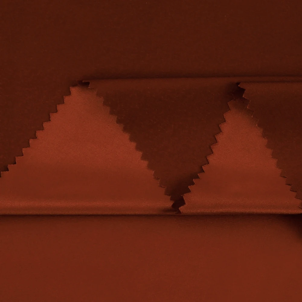 High Soft Satin Upholstery Fabric Silk 98% polyester 2%spandex elastic stretch Matte satin fabric for shirts