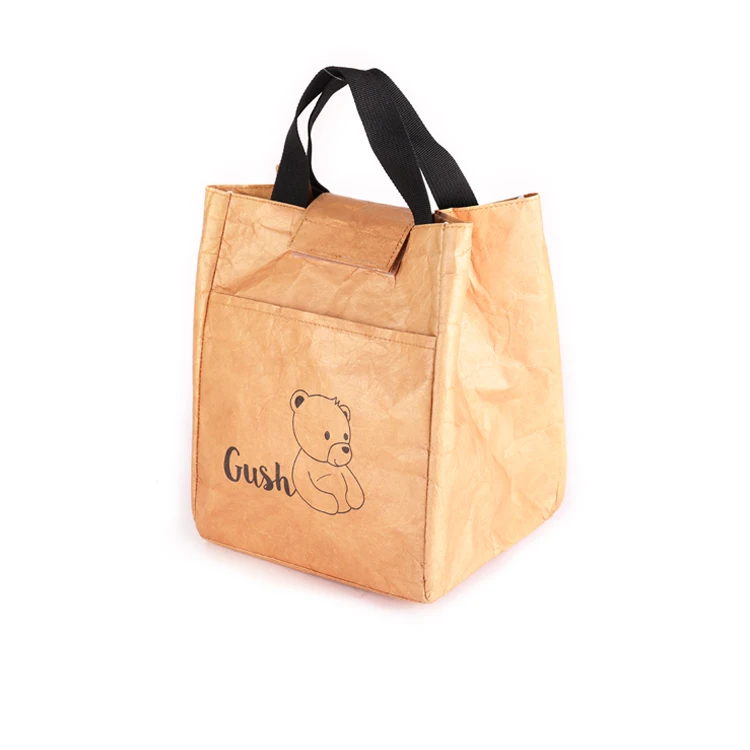 Widened Thickened Handle High Reflectivity Diffuse Reflectance Ultraviolet Resistance Tableware Tote Insulated Pack Lunch Bag