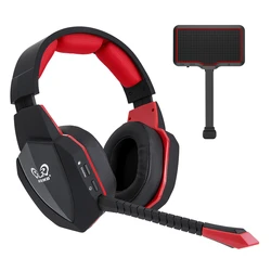 2.4G Type-C USB headset with microphone for Phone, Switch,PS4, TV and PC, Deep Bass and 7.1 Sound