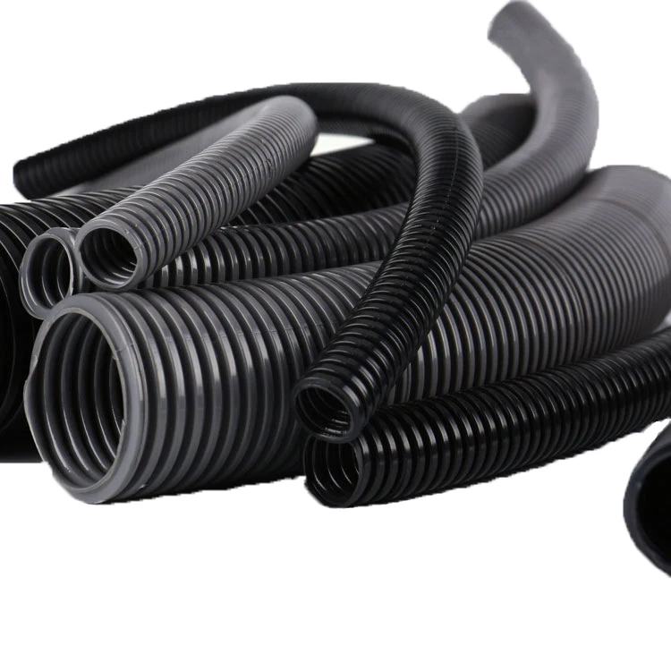 Wholesale Factory price Black Plastic Nylon Cable Flexible Corrugated Pipe hose