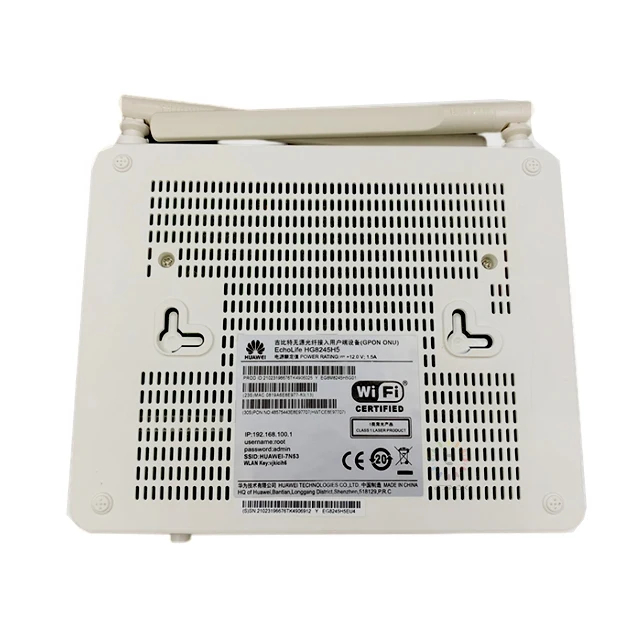 Used Onu HG8245H5 4GE+WIFI+CATV with catv for FTTH gpon ONT modem epon onu second hand with good quality