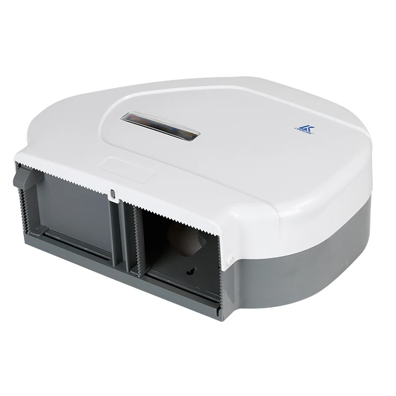 Wall Mounted Manual Tissue Paper With Dispenser Table Paper Double Roll Dispenser Towel Tissue Dispenser
