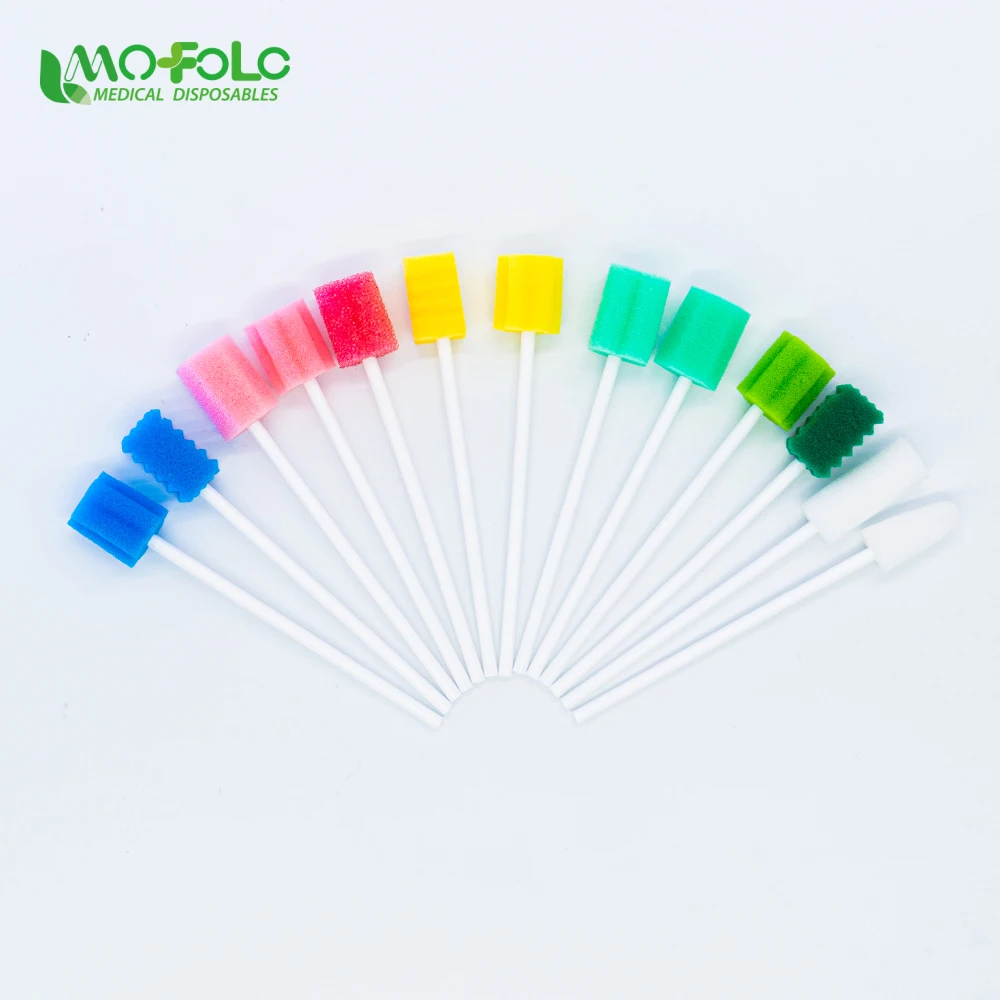 Oral Care Sponge Swab Tooth Cleaning Mouth Swabs