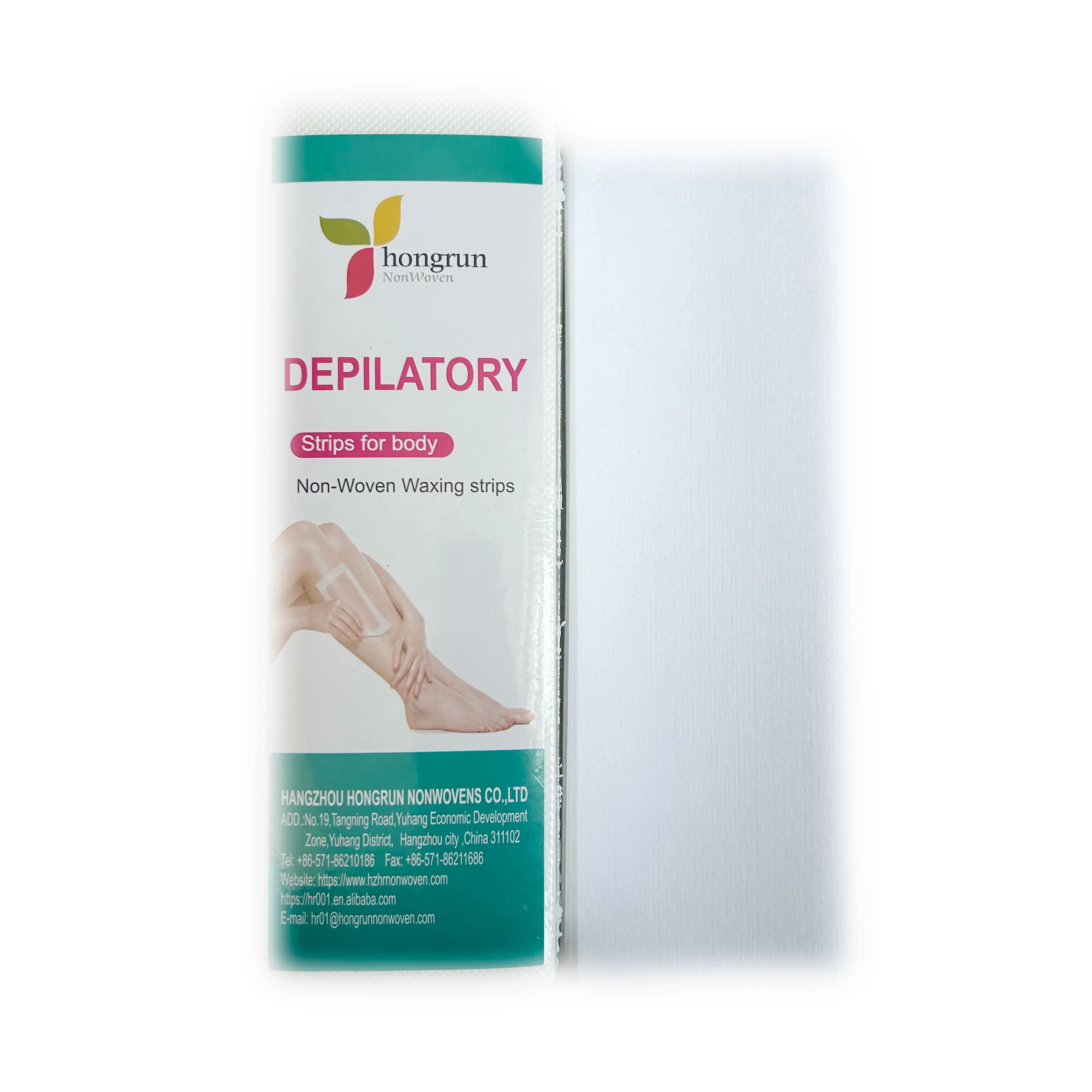 Wholesale Disposable Waxing Strips Paper Wax Strips Depilatory For Beauty Salon Face Wax Strips 90gsm/80gsm/70gsm