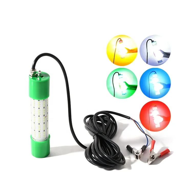 30w 60w 100w 200w 300w 400w Lure Deep Drop Underwater Lights Fishing Squid Fish Lure Light Green Lamp Night Fish Lights