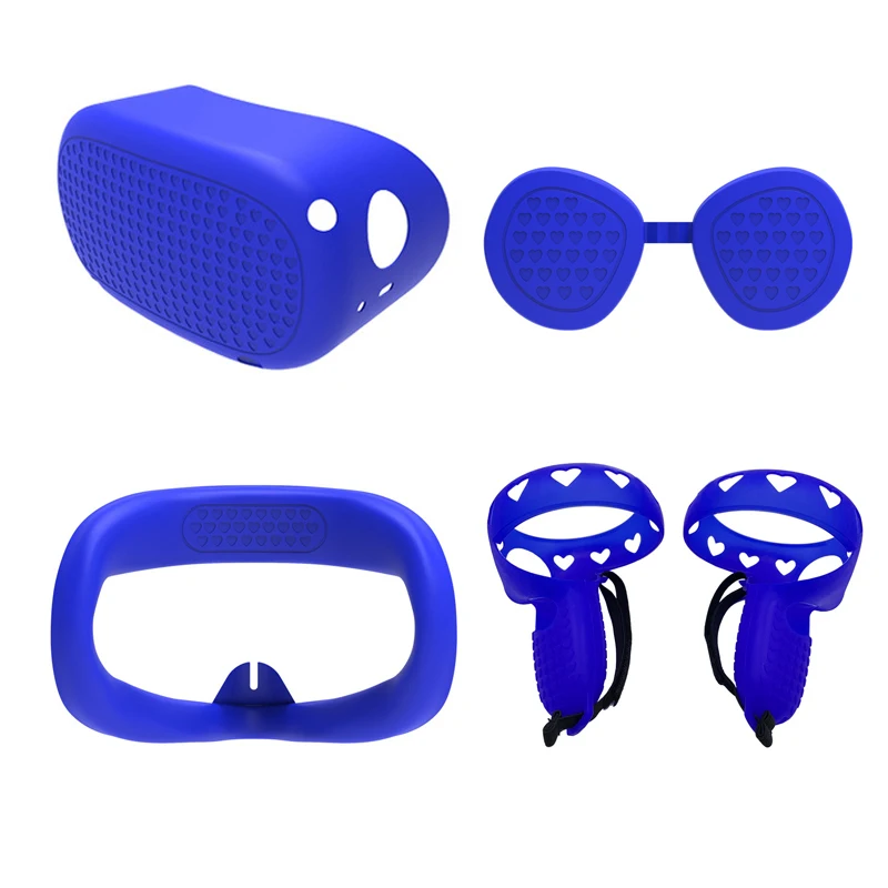 Силиконовая Защитная крышка HOXC, ручной контроллер, съемная крышка для лица, предотвращает утечку света, пыленепроницаемый, моющийся