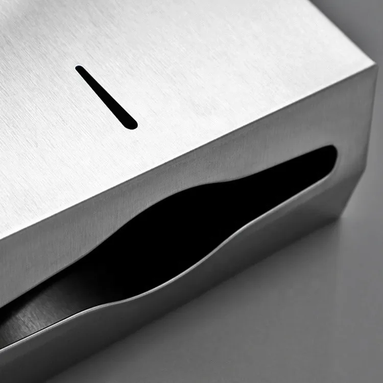 Commercial Wall mount stainless steel anti-corrosion lockable hygiene large paper towel dispenser box