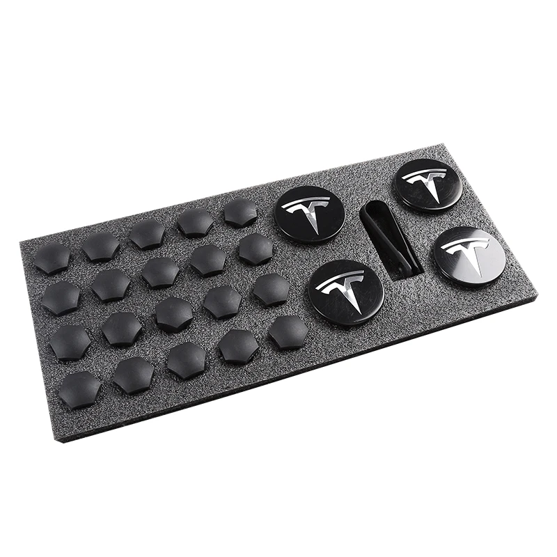 Tesla Model 3 Y S X Wheel Cap Kit Center Cap Lug Nut Cover