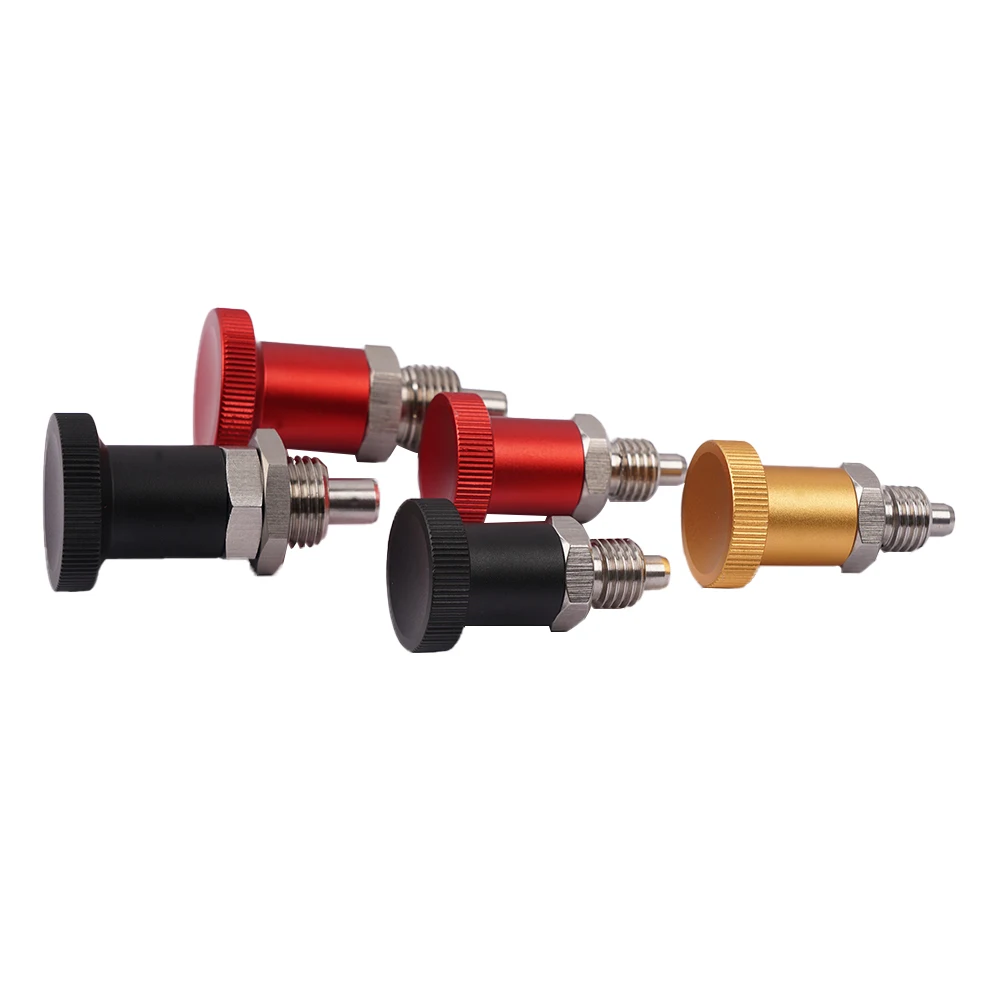 Chinese manufacturer ring hand retractable spring goods in stock indexing spring plunger loaded pull pin