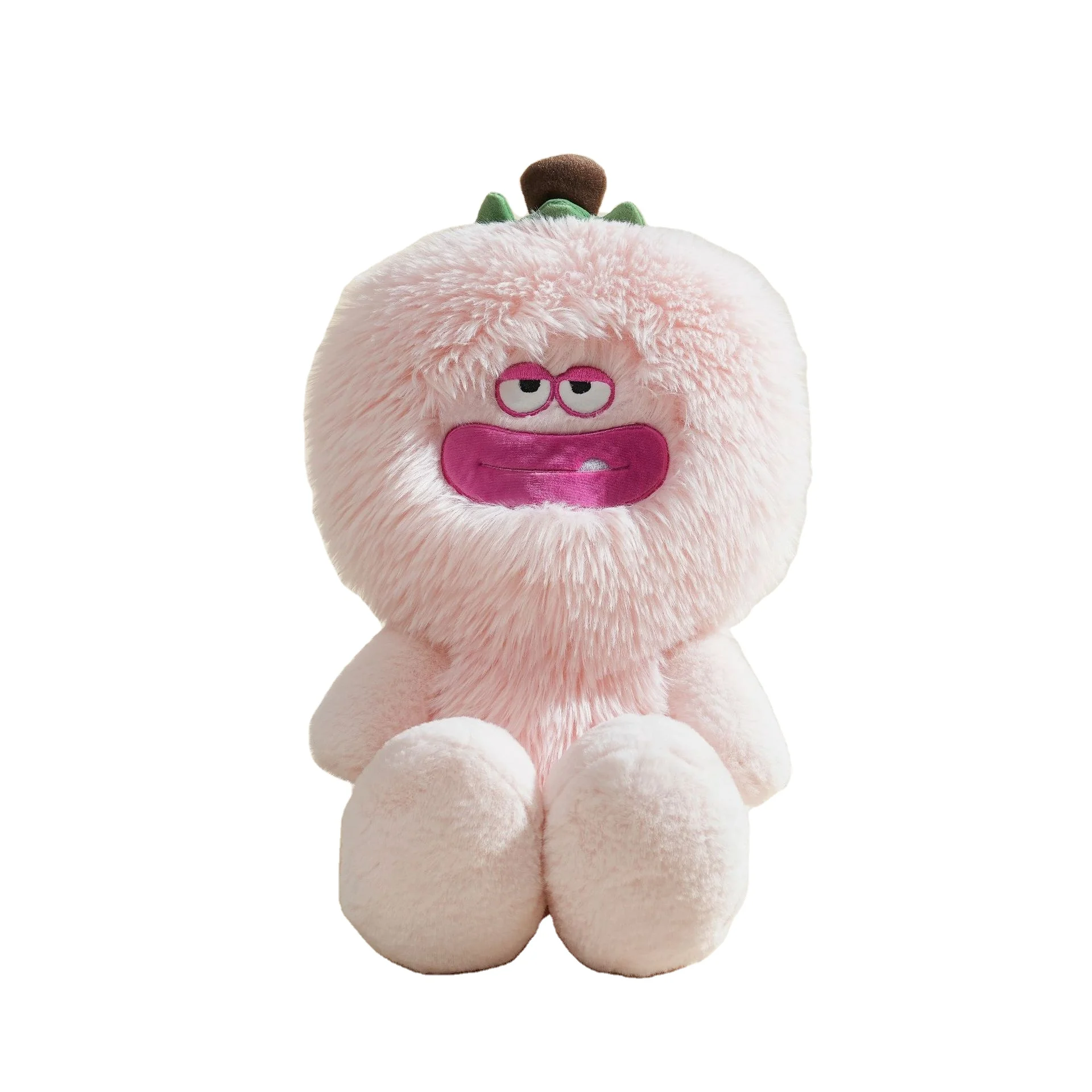 2024 New Design Custom Candy Colors Pillows Cute Monster Plush Toys for Sofa Decoration