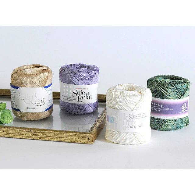 
Hot Selling Warm Retaining Spun 100 Silk Yarn With Reasonable Price 