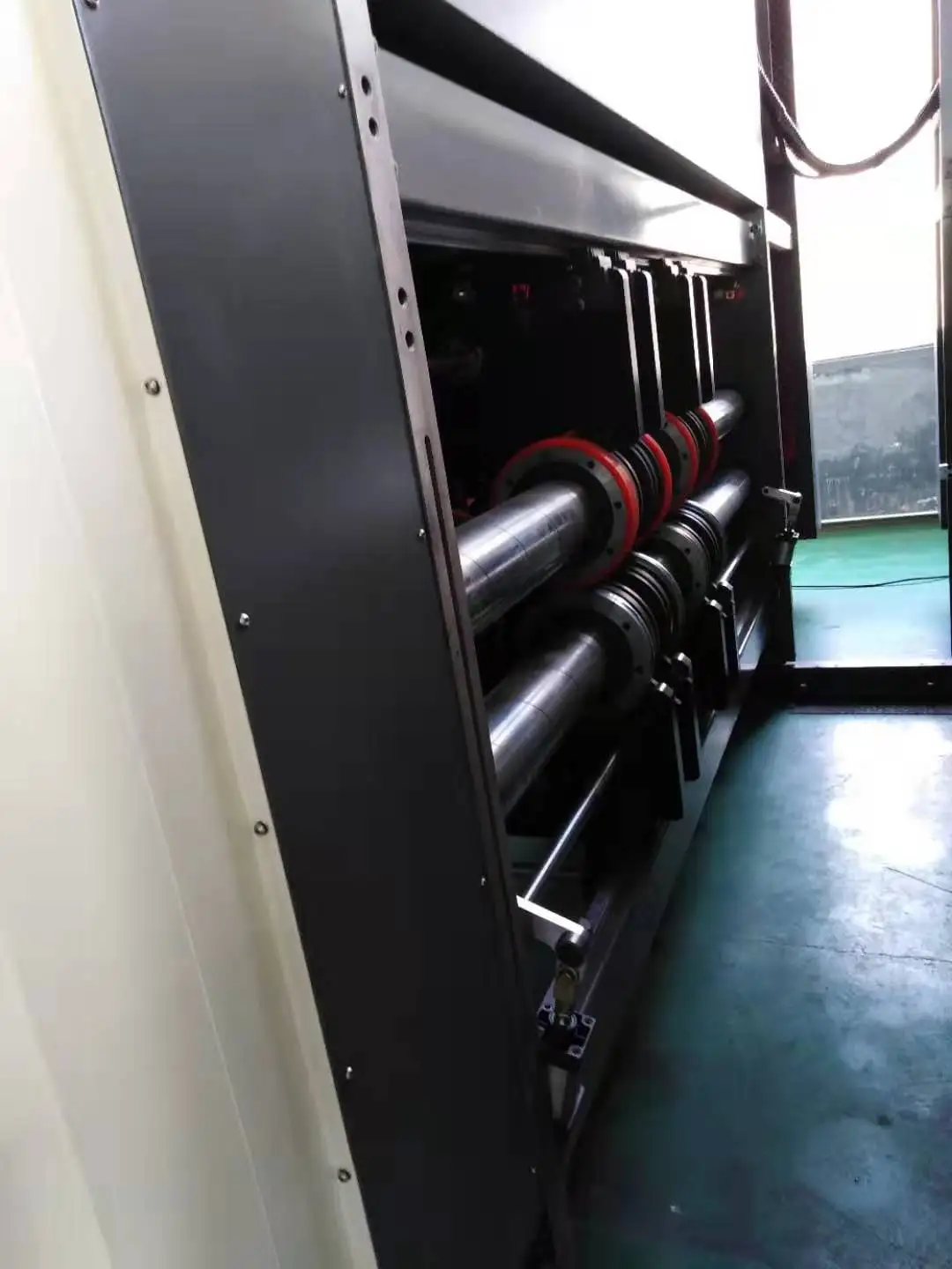 Colourful box corrugated carton paper box flexo printing machine