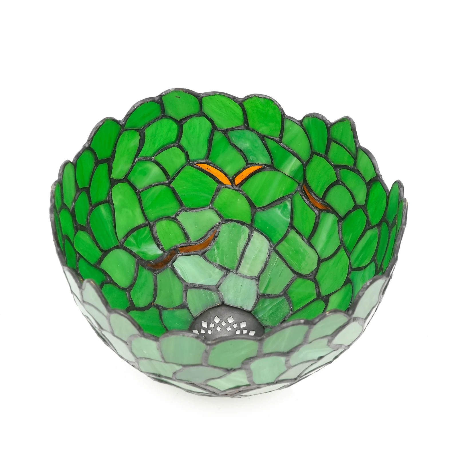 Лучшее качество сменный абажур в стиле Тиффани 8-дюймовый небольшой витражный только для настольных ламп