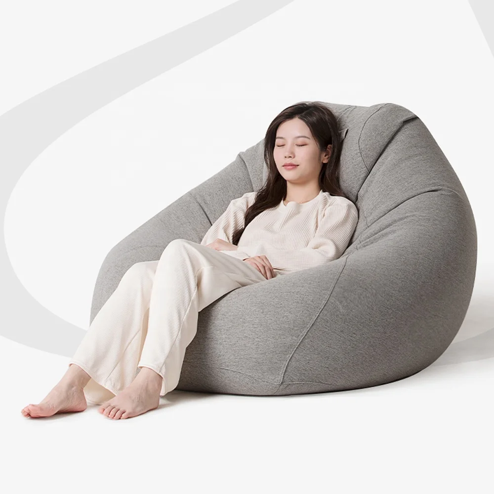 Hot Sales Giant Pear Teardrop Indoor and Outdoor Bean Bag Sofa Chair Cheap Chairs Bulk Beanbag Sofas Cover