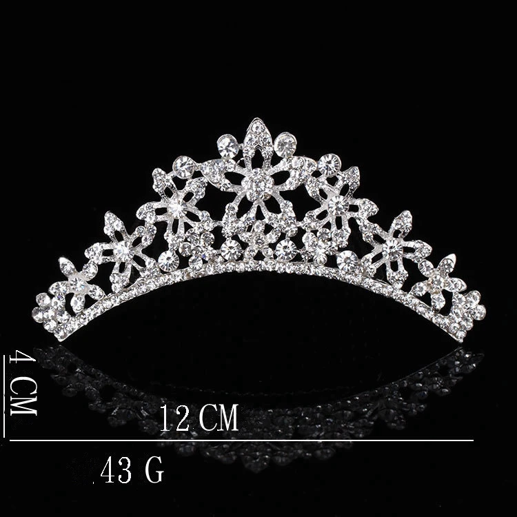 Yoliyolei Manufacturers Direct Luxury, Wholesale Bridal Crowns Rhinestones Children Princess Birthday Wedding Dress Accessories/