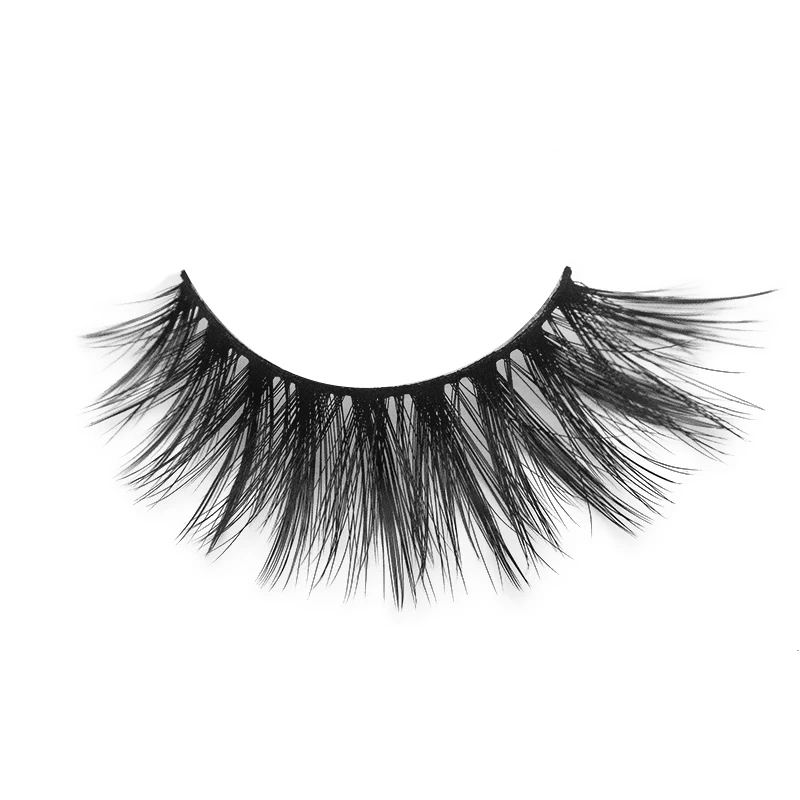 L03 Cruelty Free Vegan Silk Eyelash Manufacturer Vegan Silk Eyelashes with Custom Packaging