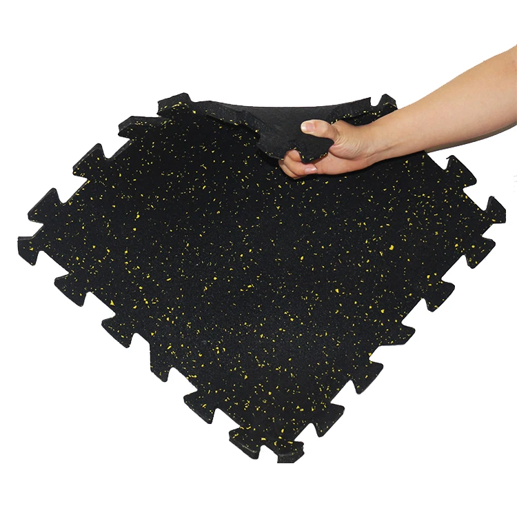 Anti-slip EPDM Gym Rubber Flooring Rolls Tiles Sports Equipments Rubber Mat