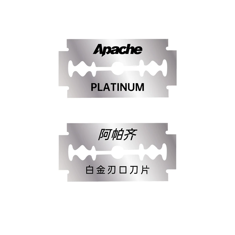 Sharp High Quality Double Edge Razor Blade Platinum Coating Shaving Razor Blade