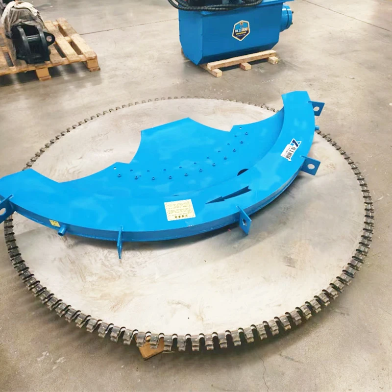 Hydraulic Excavator Rock Saw for Quarry Block Cutting With Diamond Blade for Sale