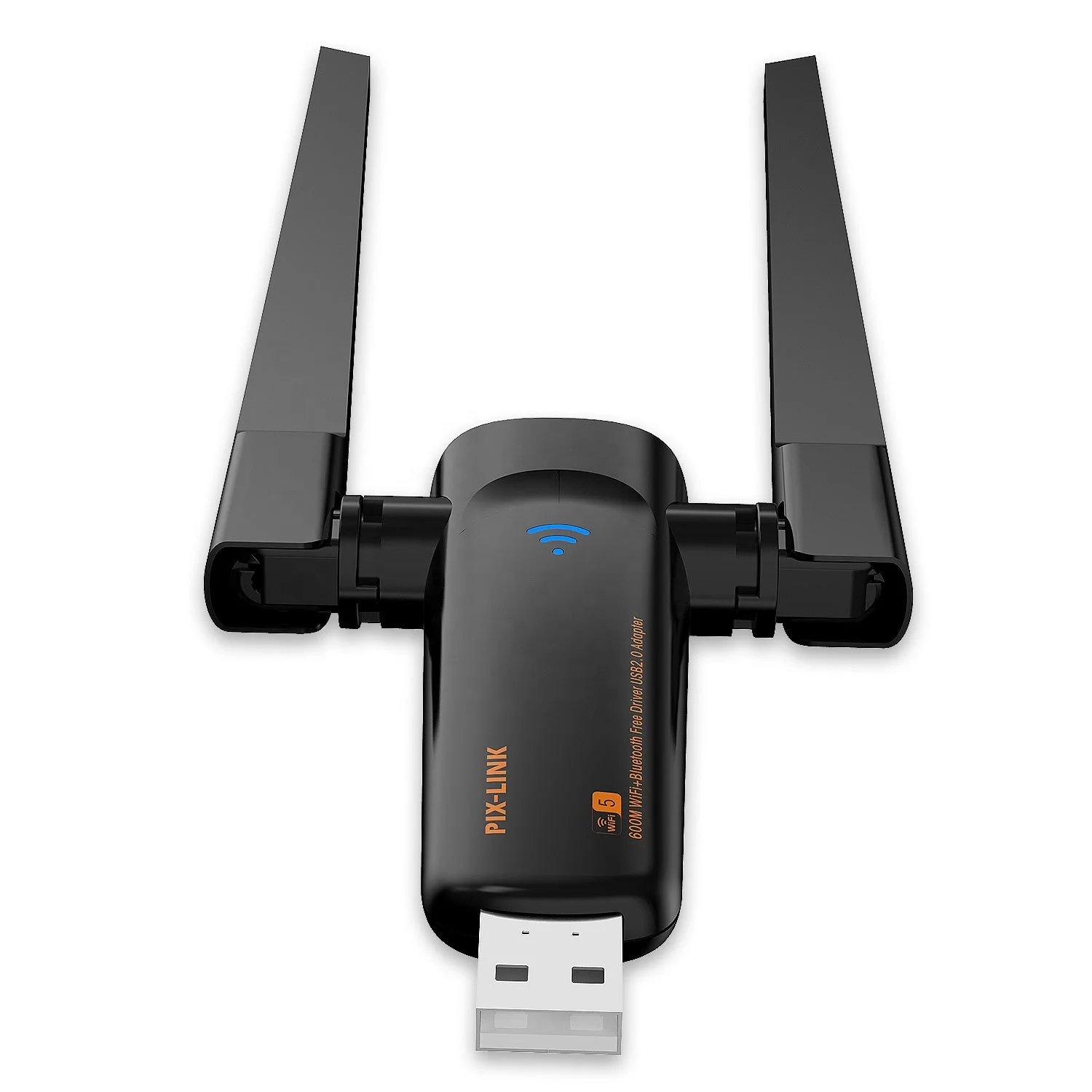 Dual antennas USB WIFI WLAN dongle adapter PC network 600Mbps High speed wide range wireless USB WIFI