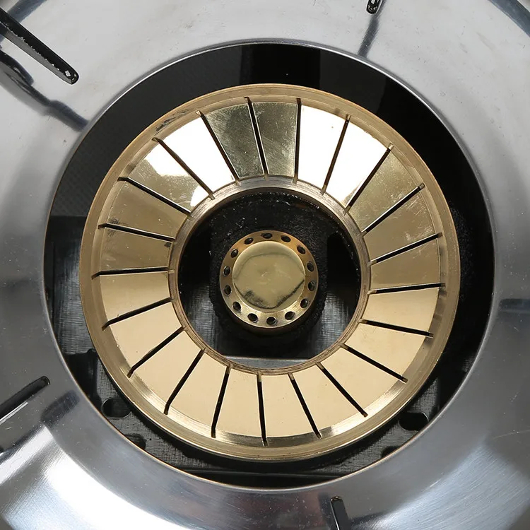 Плита Газовая с 2 горелками из закаленного стекла 7 мм