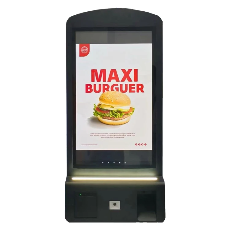 Wall mounted touch screen SIM card dispenser for telecom