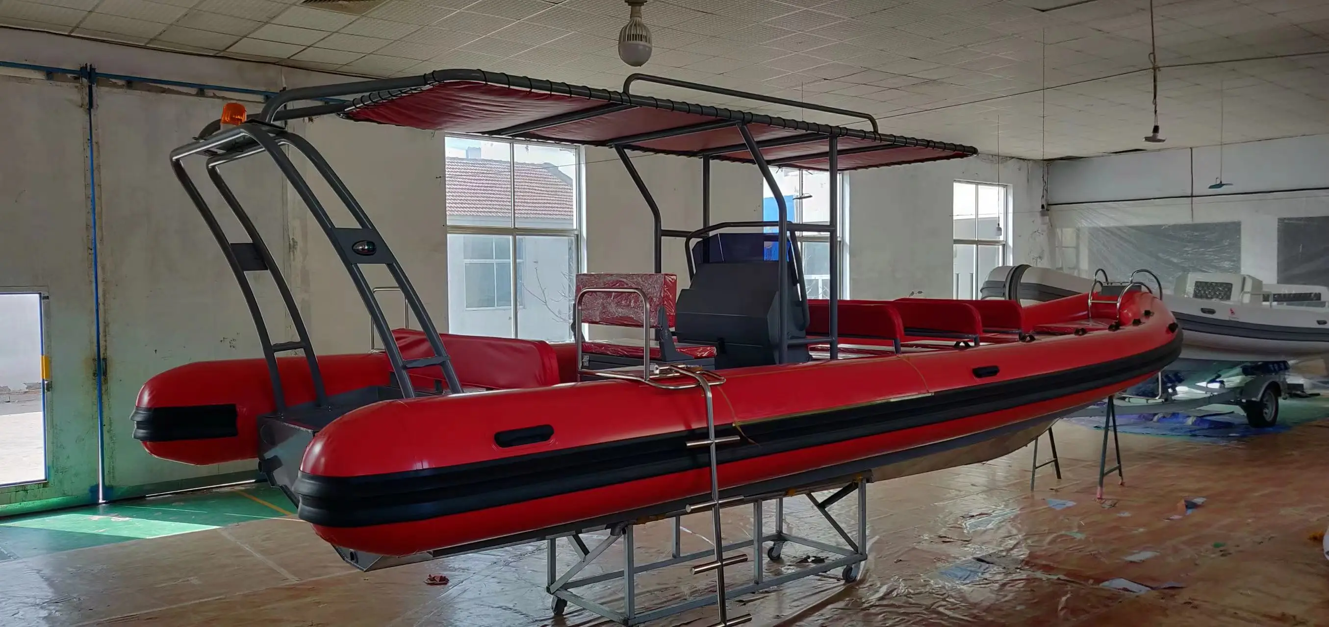 3-10m rigid inflatable boat in aluminium hull rib boat for sale