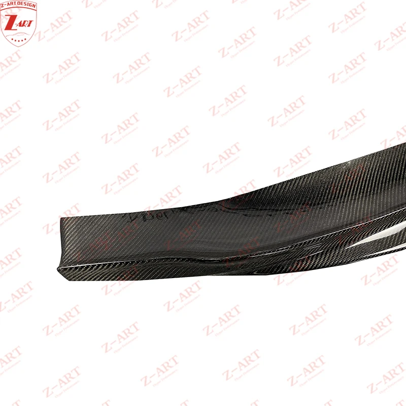 Z-ART 2011-2018 M6 Carbon Fiber Front Chin For BMW F06 F12 F13 Carbon Fiber Front Lip Spoiler For BMW M6 F06 F12 F13 Car Parts