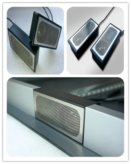 Steam Generator Wood Doule Key Led Touch Dimmer Switch For Mirror Super Thin Speaker