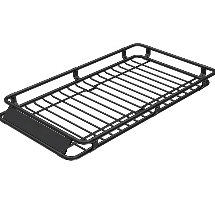 Universal Roof Rack Basket Car Top Luggage Carrier Cargo Holder alloy Steel 200KG weight caapcity