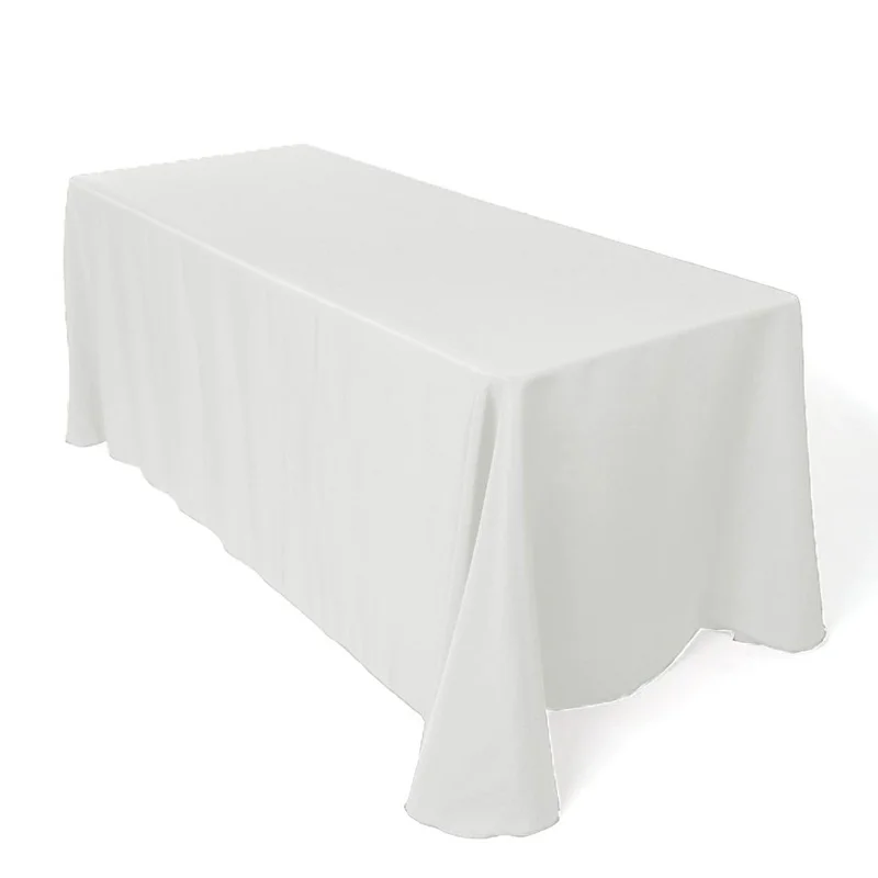 100% Polyester Rectangle Cheap Wholesale Promotional Restaurant Buffet Table Cloths
