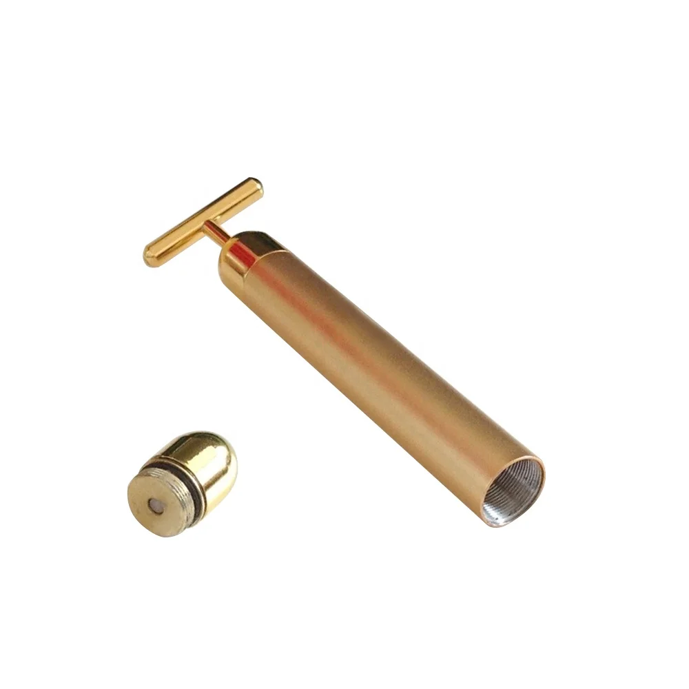 Facial Massage Vibration 24K gold Energy Beauty Bar