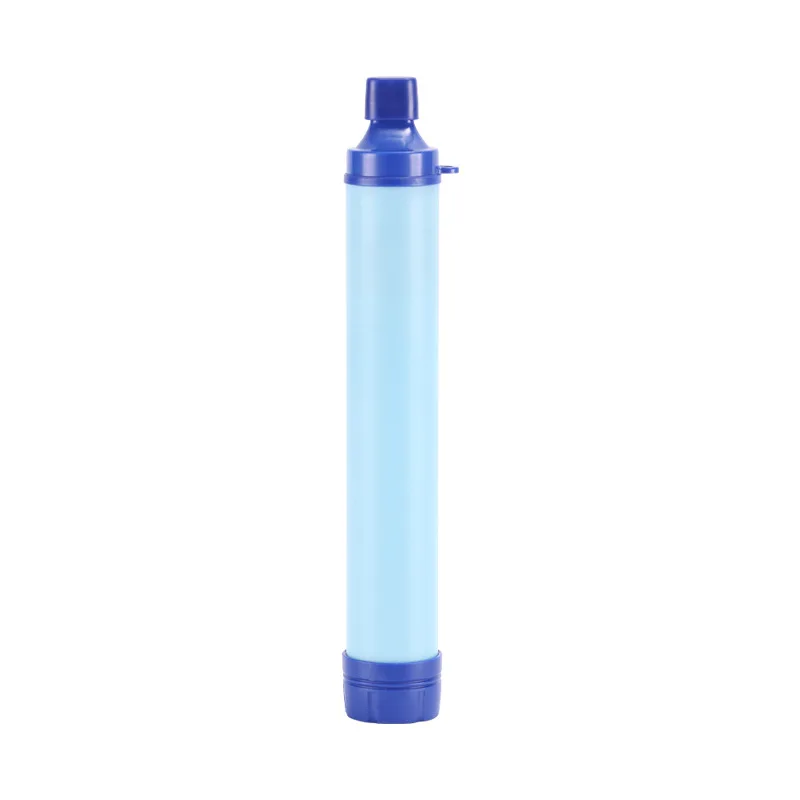 Wholesale Mini Water Filter Straw Hot Sale Water Purifier Portable Outdoor Life Drinking Water Wilderness Survival Kit Straws