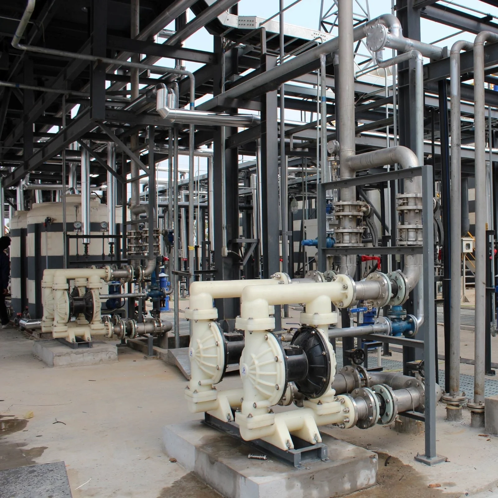 Air Operated Double Diaphragm Pump For Glues and Wastewater Treatment Pump for Industry
