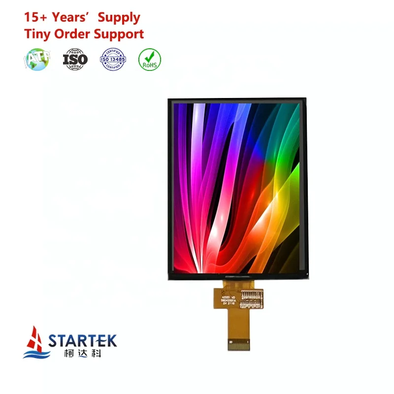 Startek original design new item 4.2 inch 300*400 ST7301 MCU/SPI interface Monochrome lcd panel
