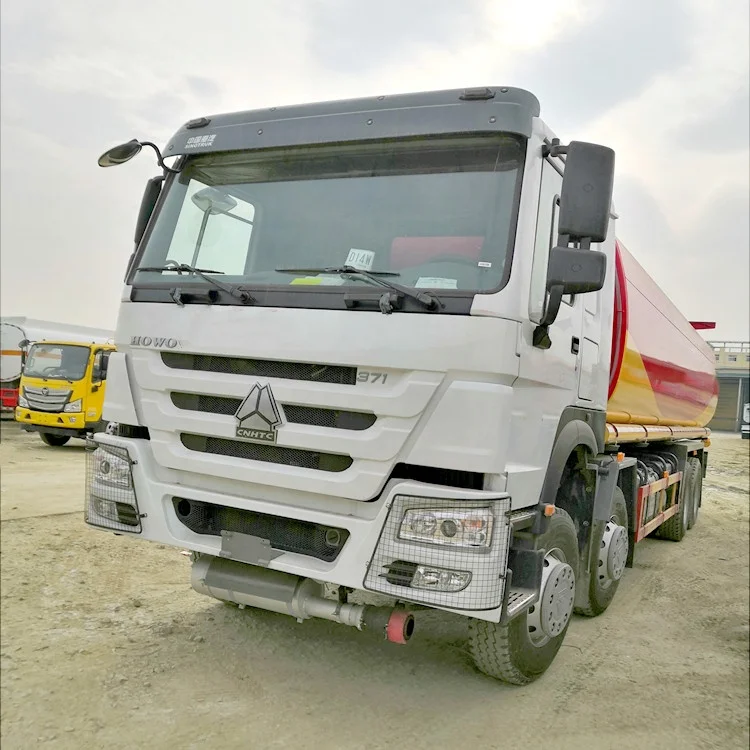 Большой объем HOWO 12 колеса 30m3 30000 литров 8000 галлонов топливный бак дизельный грузовик