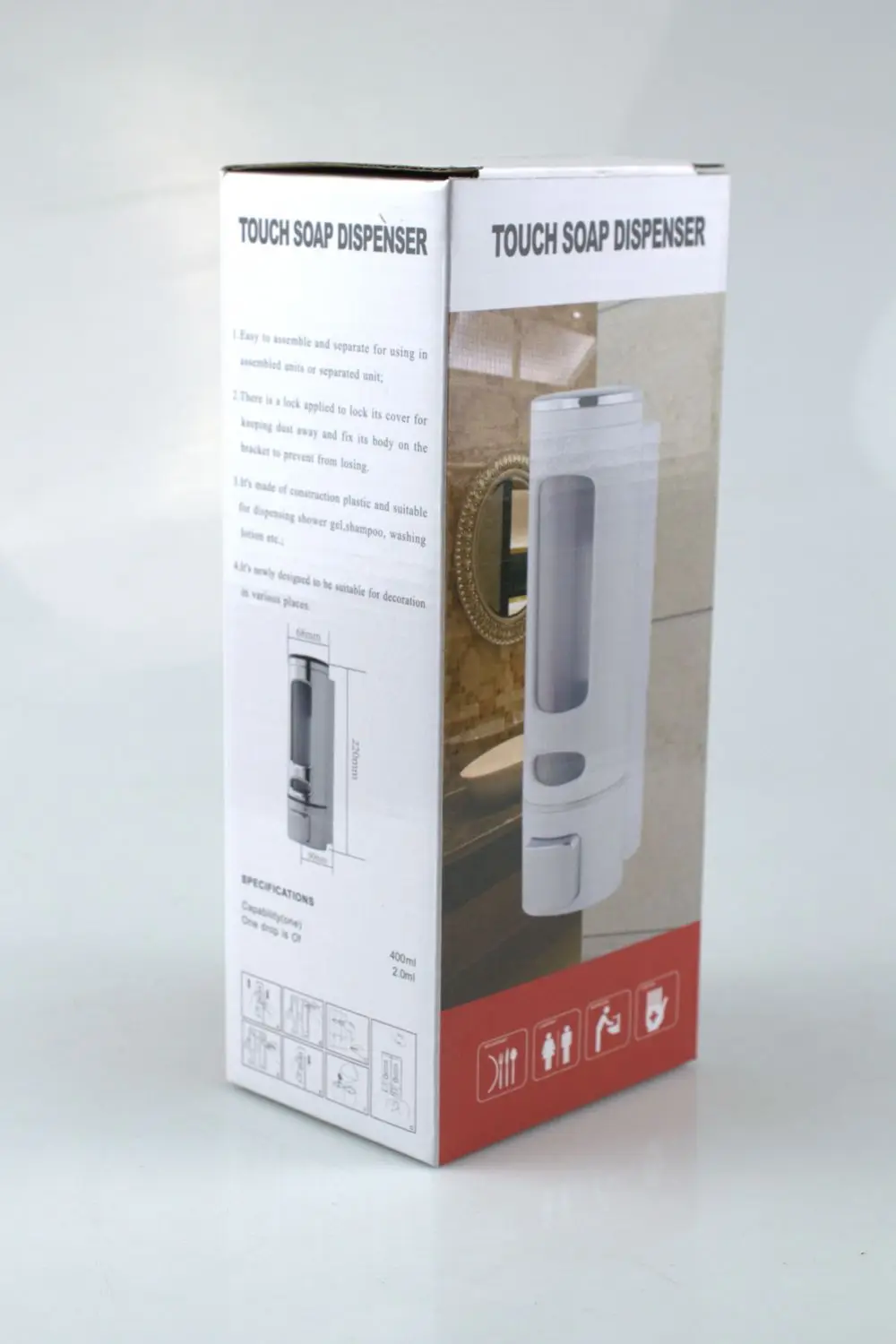 wall mounted liquid soap dispenser