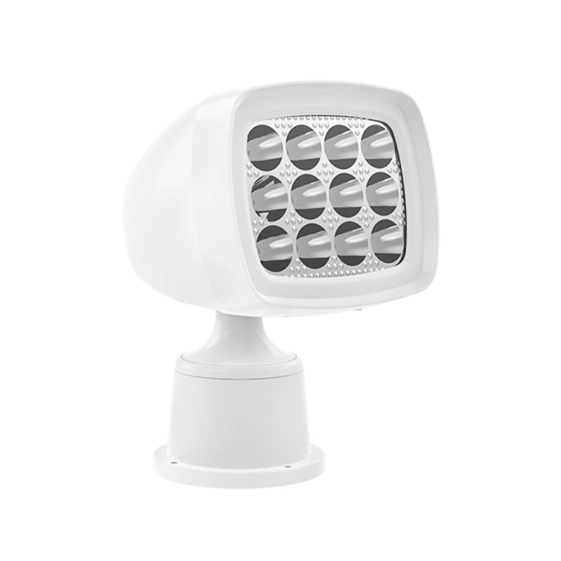 Marine 12v/30v Yacht Boat Ship Remote Control cool white Hid Led Searchlight With Wire Searchlight Lamp
