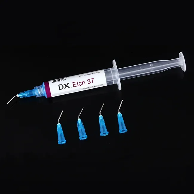 Best Selling Tooth Gem Material Dental Etching Gel 37% Phosphoric Acid DX. Etch 37 Dentex Acid