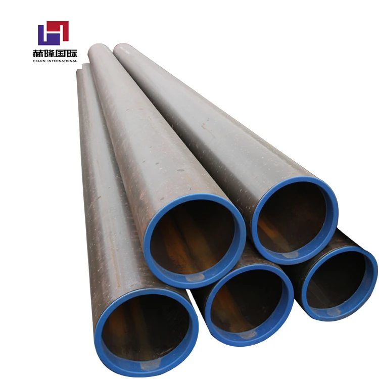 Material Price List Mild Carbon Steel Straight ERW Welded Black Steel Round Pipe