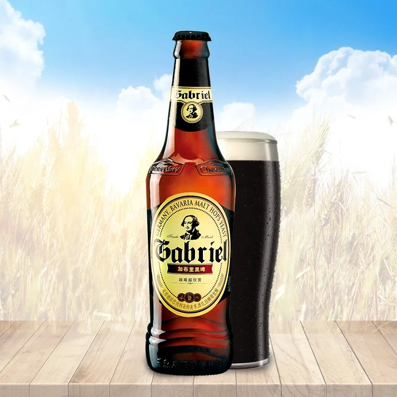 Cheerday Brand  4.3%vol 418ml 1*12 Bottle  Black  Beer brewery beer