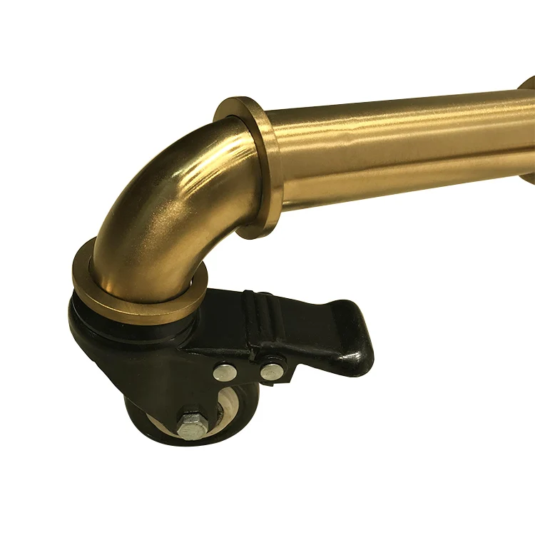 Fashionable Cheap Stainless Steel Garment Display Clothes Rack Stand Hanger